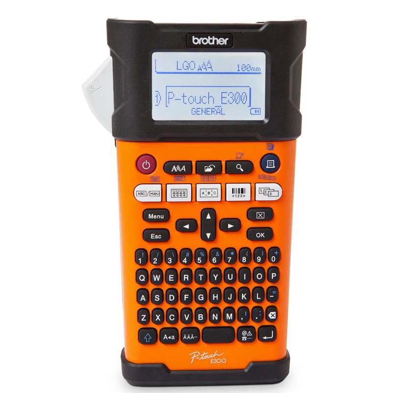 Brother PT-E300VP Industrial Handheld Label Printer