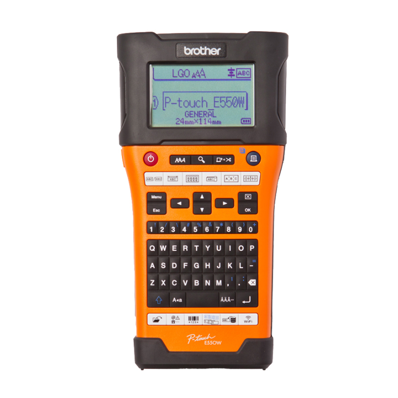 Brother PT-E550WVP Wireless Industrial Label Printer 24mm Kit
