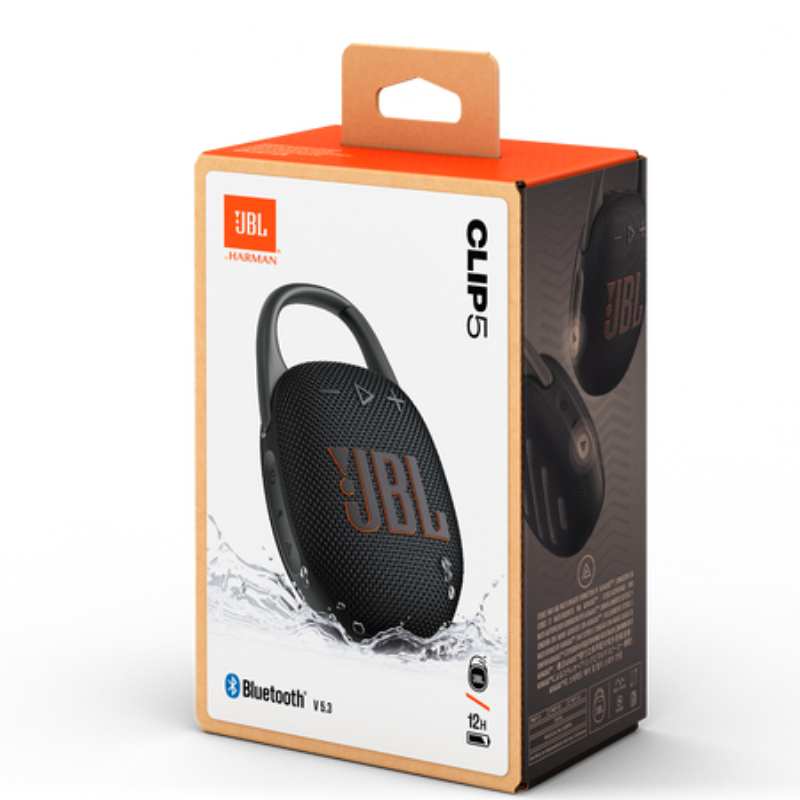 JBL Clip 5 Ultra‑Portable Waterproof Speaker
