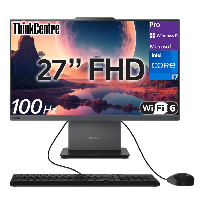 Lenovo ThinkCentre Neo 50a 27 Gen 5 Intel Core i7-13620H 27 AIO