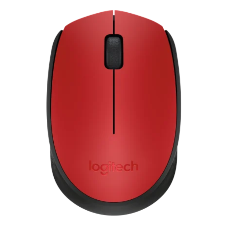 Logitech M171 Wireless Mouse - Red