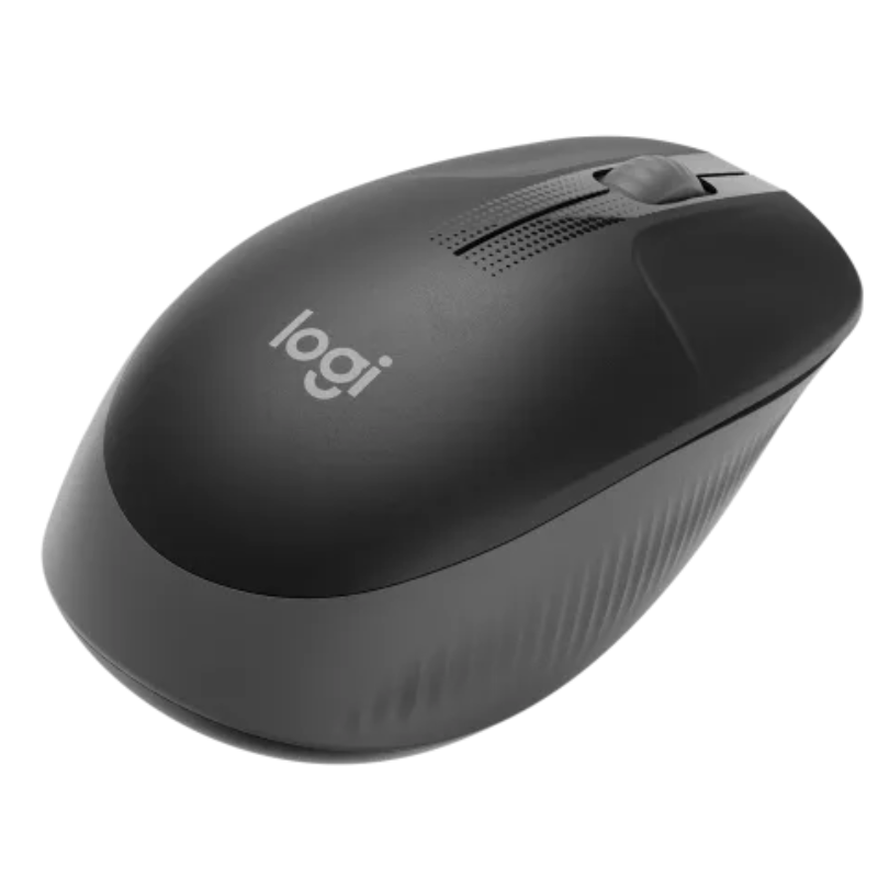 Logitech M190 Full-Size Wireless Mouse – Charcoal