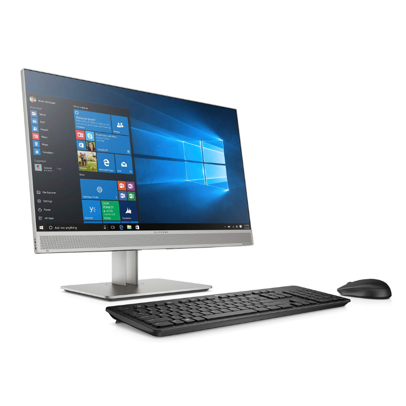 HP EliteOne 800 G4 AiO i5 8th Gen 8GB RAM 256GB SSD + HDD 24 FHD