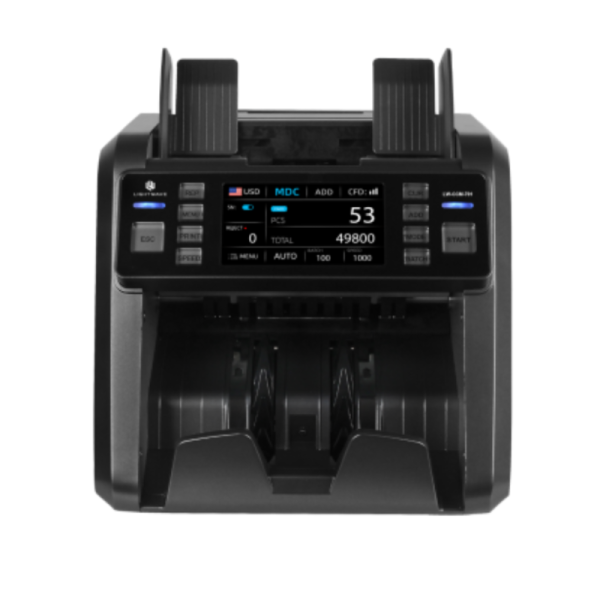LW-CCM-701 Lightwave Touchscreen 2 CIS Cash Counting Machine with External Display