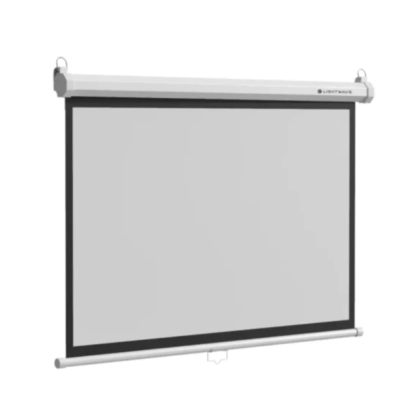 Light Wave MPS 240M Manual Projector Screen 240x240cm 94-Inch