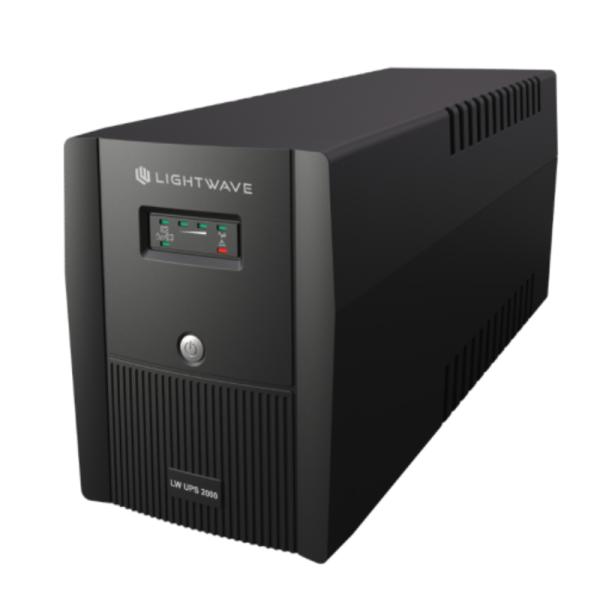 Lightwave LW 2000VA 3-Pin UPS 1200W Enterprise-Grade AVR