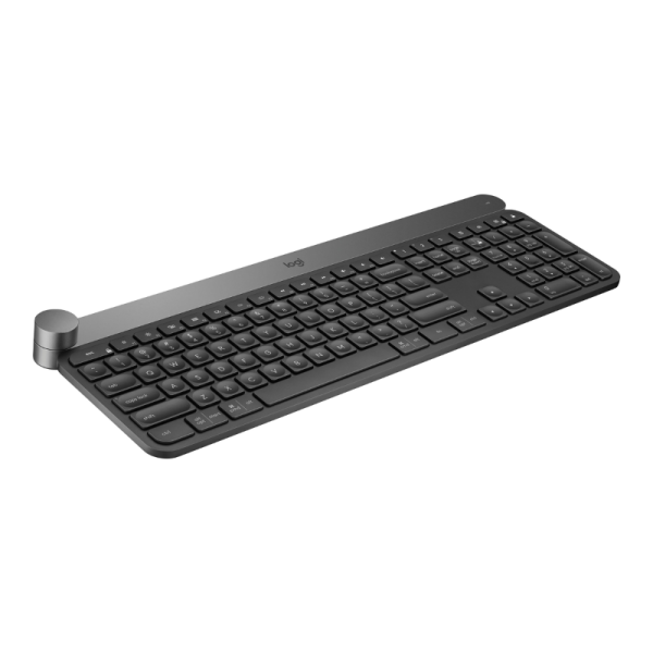 Logitech Craft Advanced Wireless Keyboard Creative Input Dial Graphite