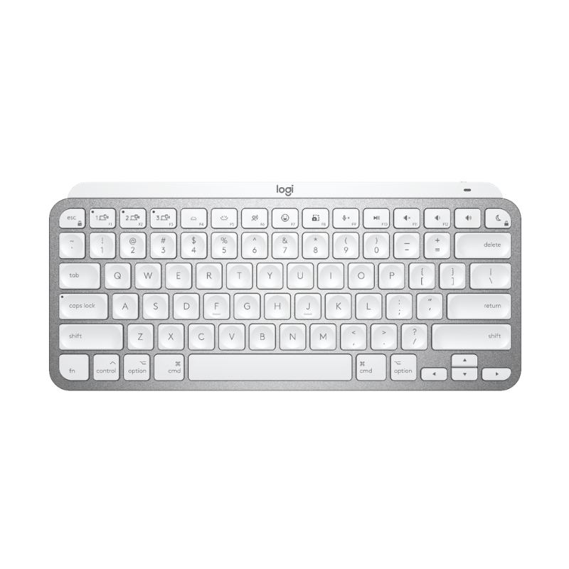 Logitech MX Keys Mini for Mac Bluetooth Illuminated Keyboard Pale Grey