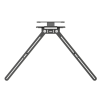 Logitech TV Mount for Video Bars 952-000041 10° Tilt VESA