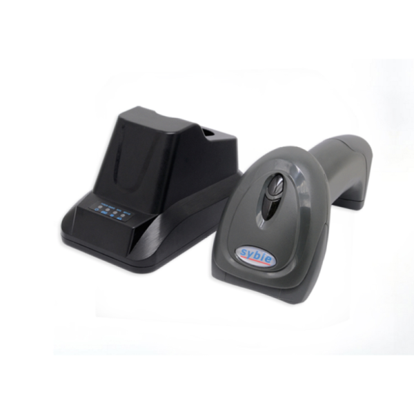 Syble XB-6266MBT – 2D Wireless Barcode Scanner with Charging Base