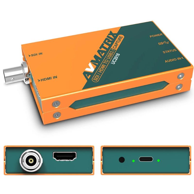 _AV MATRIX UC 1118 SDI-USB 3.1 TYPE C CAPTURE CARD