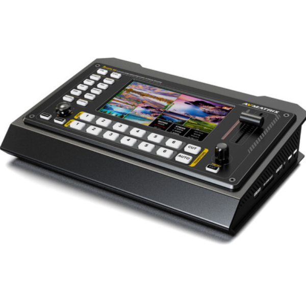 AVMATRIX SHARK S6 6-Channel 3G-SDIHDMI Live Streaming Video Switcher