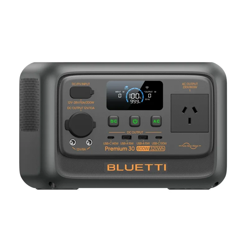 BLUETTI Premium 30 V3 320Wh 600W Portable Power Station