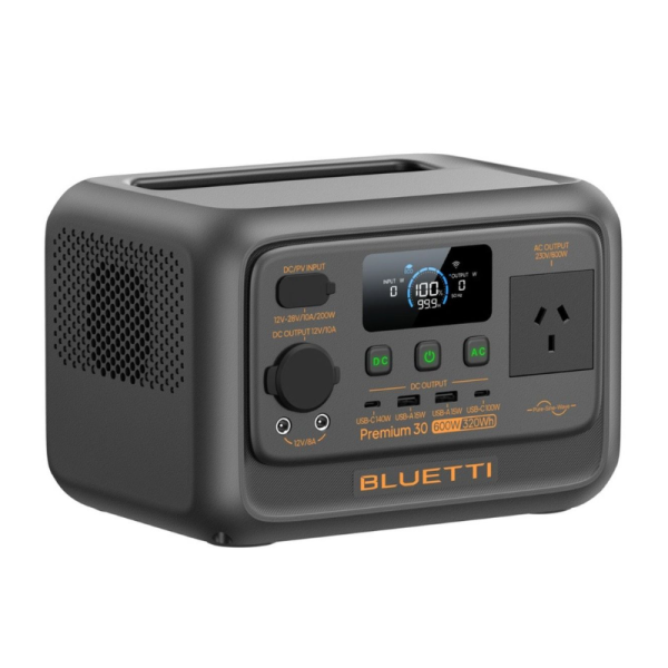BLUETTI Premium 30 V3 320Wh 600W Portable Power Station