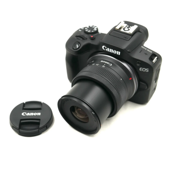 Canon EOS R100 Mirrorless Camera with 18-45mm Lens