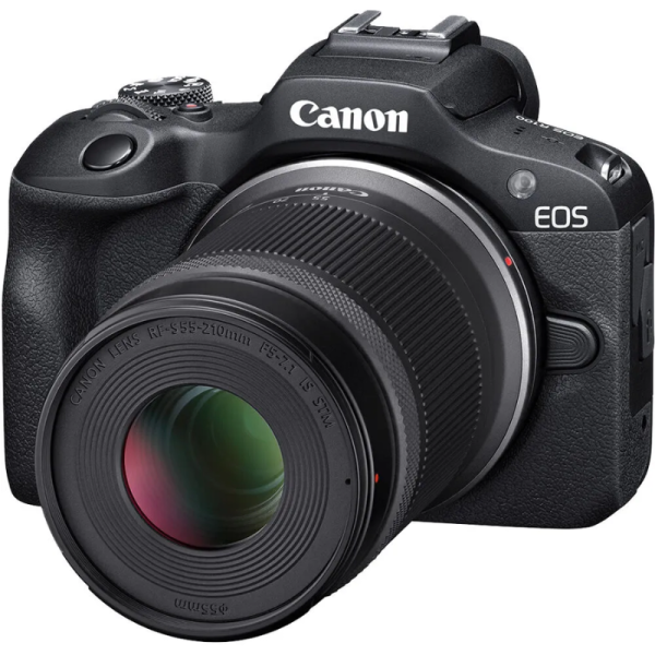 Canon EOS R100 Mirrorless Camera with 18-45mm Lens and 55-210mm Lenses Kit