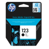 HP 123 Black Original Ink Cartridge (F6V17AE)