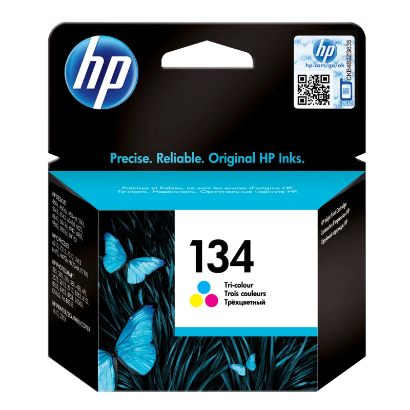 HP 134 Tri-color Original Ink Cartridge (C9363HE)