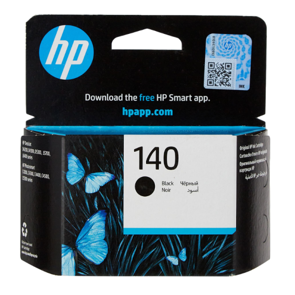 HP 140 Black Original Ink Cartridge (CB335HE)