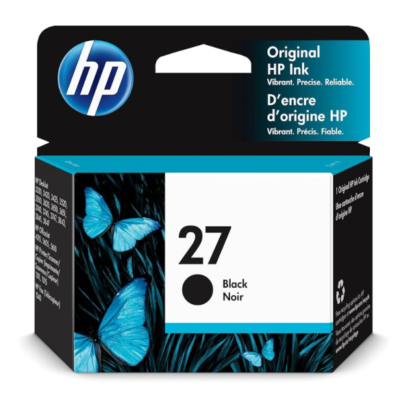 HP 27 Black Original Ink Cartridge