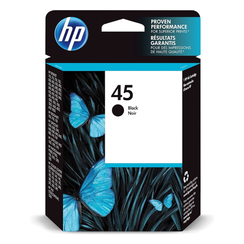 HP 45 Large Black Original Ink Cartridge
