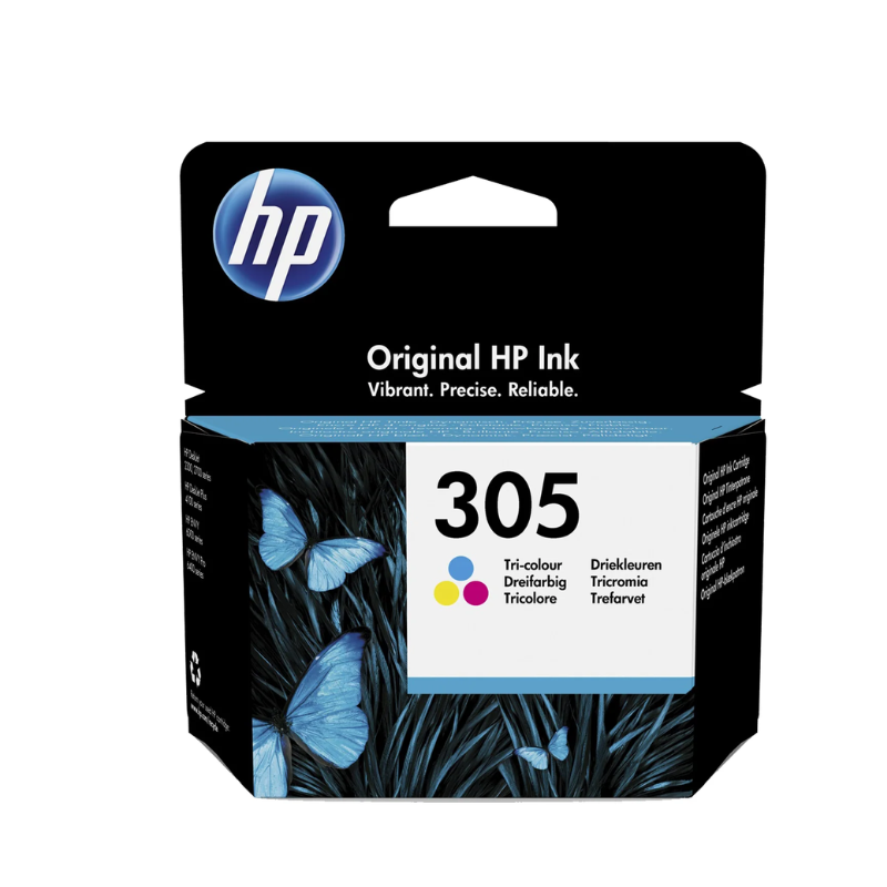 HP 305 Tri-color Original Ink Cartridge (3YM60AE)