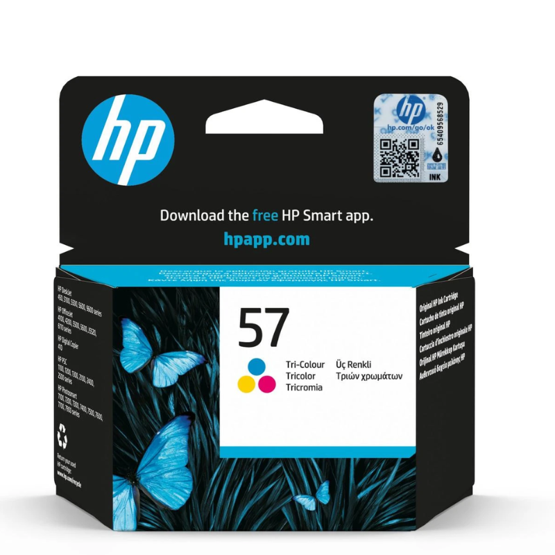 HP 57 Tri-color Original Ink Cartridge
