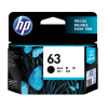 HP 63 Black Original Ink Cartridge (F6U62AA)