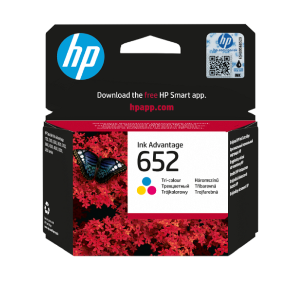 HP 650 Tri-color Original Ink Advantage Cartridge (CZ102AE)