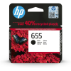 HP 655 Black Original Ink Advantage Cartridge (CZ109AE)