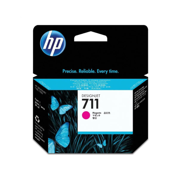 HP 711 Magenta DesignJet Ink Cartridge