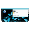 HP 728 300-ml Yellow DesignJet Ink Cartridge (F9K15A)