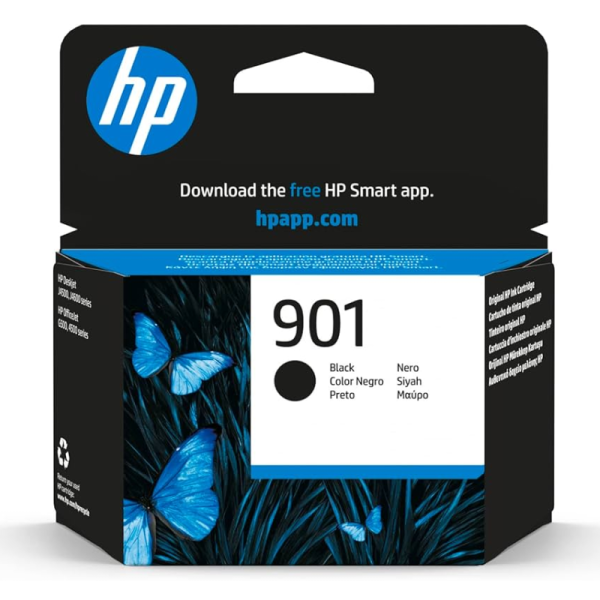 HP 901 Black Original Ink Cartridge (CC653AE)