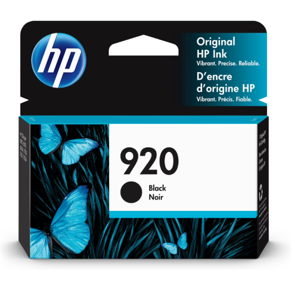 HP 920 Black Original Ink Cartridge (CD971AE)