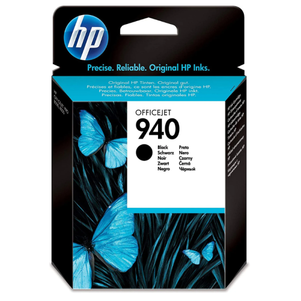 HP 940 Black Original Ink Cartridge (C4902AE)
