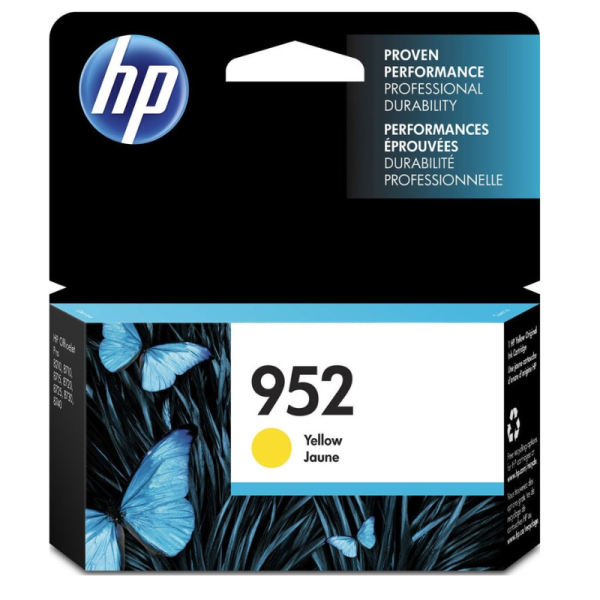 HP 952 Yellow Original Ink Cartridge (L0S55AN)
