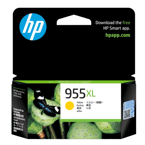 HP 953XL High Yield Yellow Original Ink Cartridge