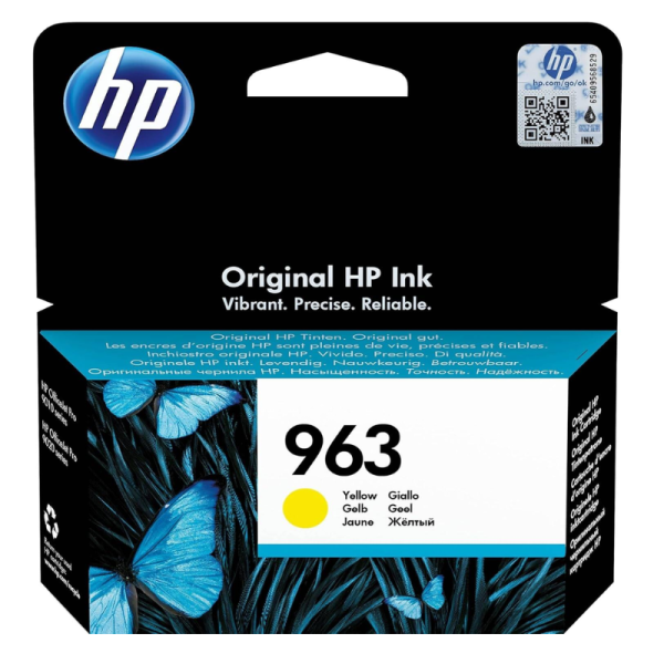 HP 963 Yellow Original Ink Cartridge (1)