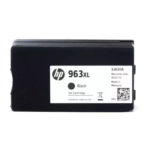 HP 963XL High Yield Black Original Ink Cartridge (3JA30AE)