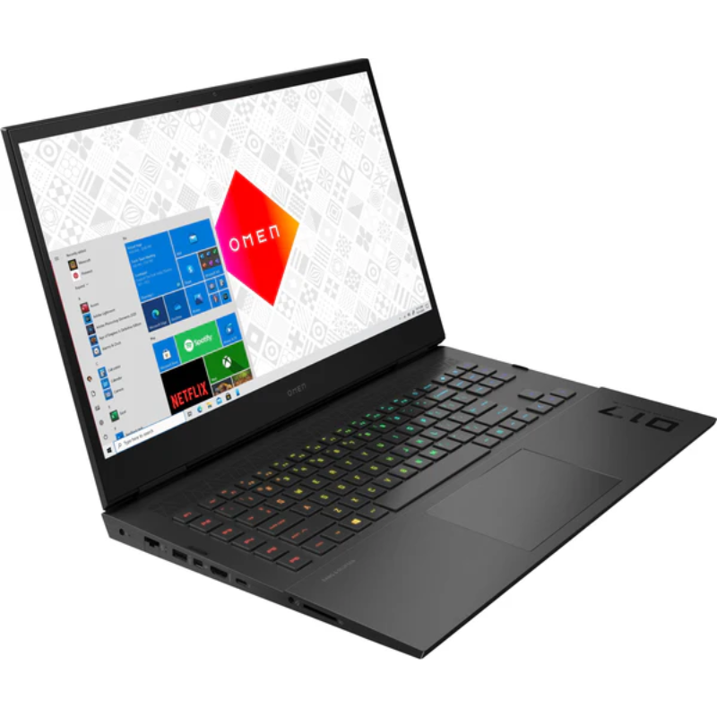 HP OMEN 17” 12th Generation intel core i7-12700H (22 Cpus) 16GB Ram storage drive backlit keyboard Nvidia GeForce RTX 3060 6GB