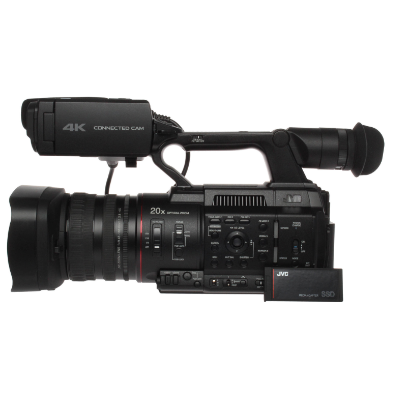 JVC GY-HC500E Handheld Connected Cam 1 4K Professional Camcorder