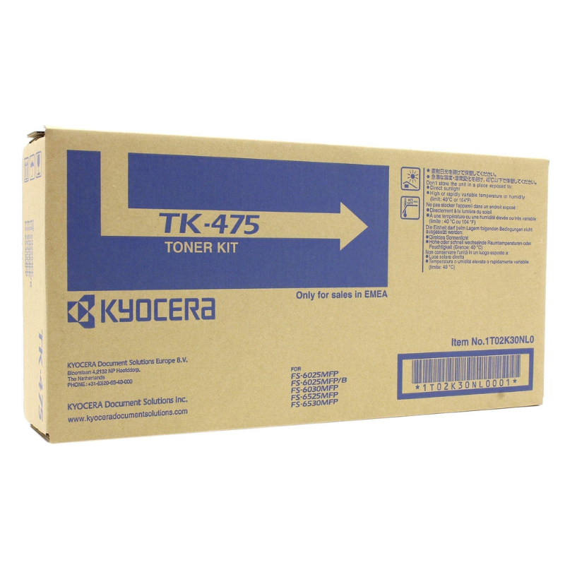 Kyocera TK-475 Black Original Toner Cartridge