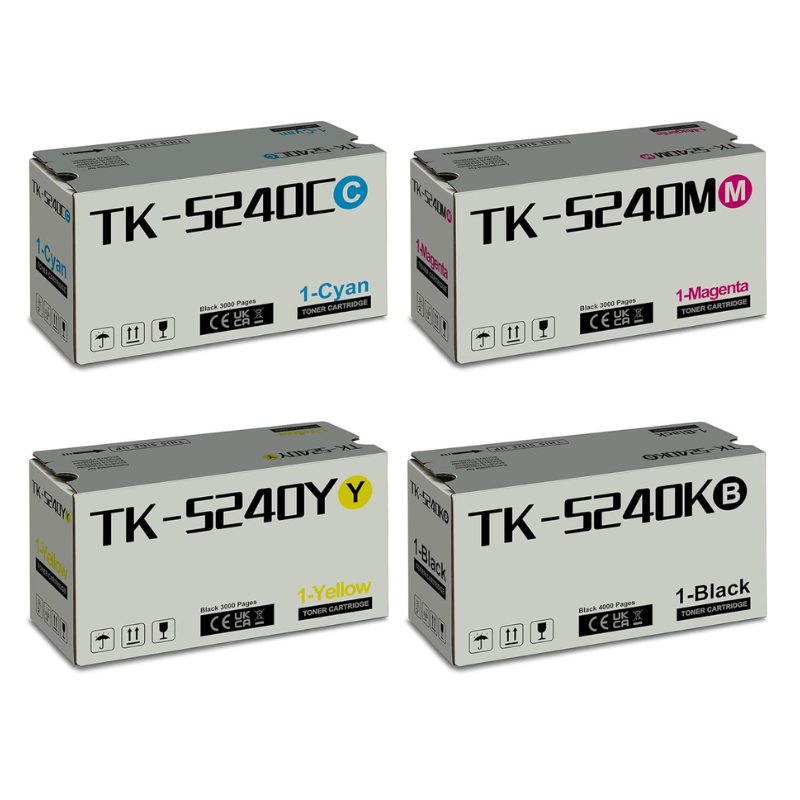 Kyocera TK-5240 Original Color Toner Series