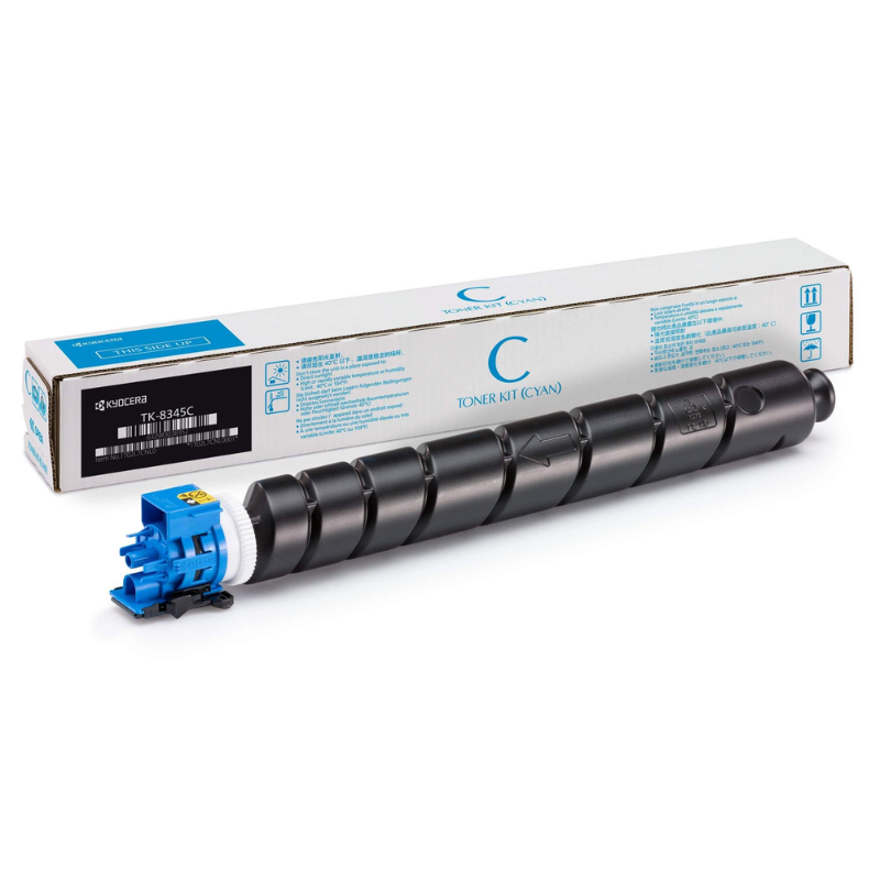 Kyocera TK-8345C Cyan Original Toner Cartridge