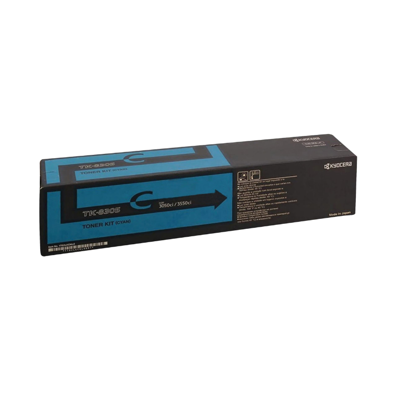 Kyocera TK-8505C Cyan Original Toner Cartridge