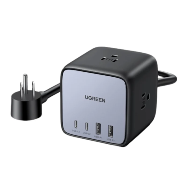 UGREEN DigiNest Cube 65W Power Strip UK Black