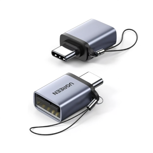 UGREEN USB-C to USB-A 3.0 OTG Adapter with Lanyard
