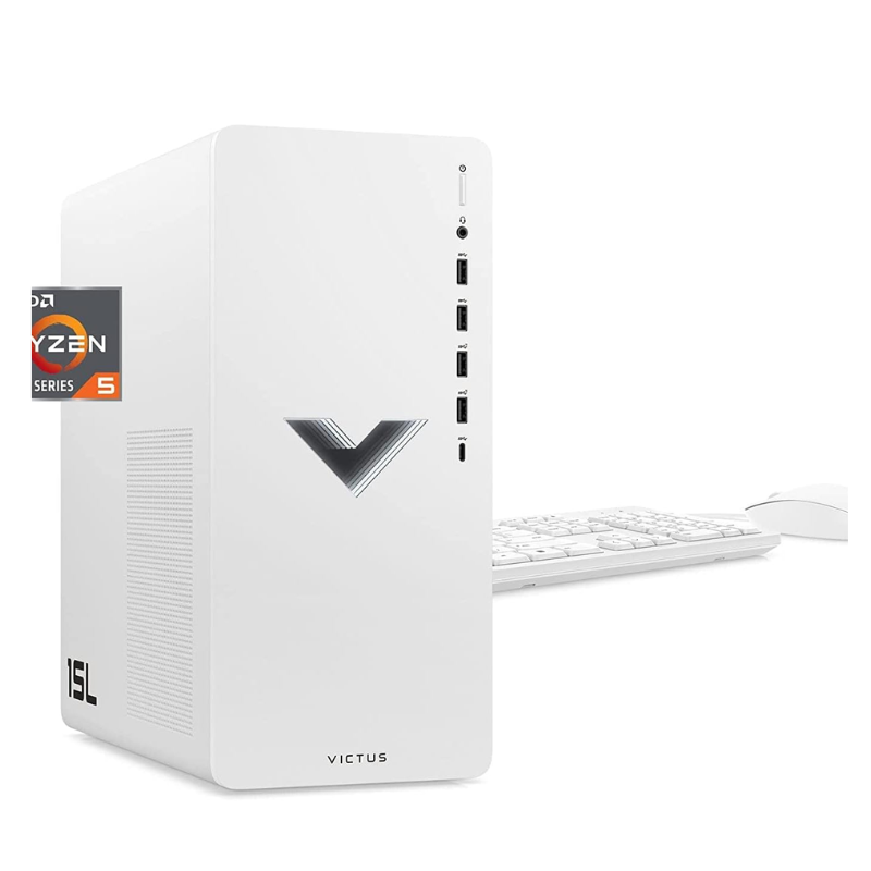 HP Victus 15L TG02 Gaming Desktop Ryzen 5 RTX 3050 6GB 16GB RAM