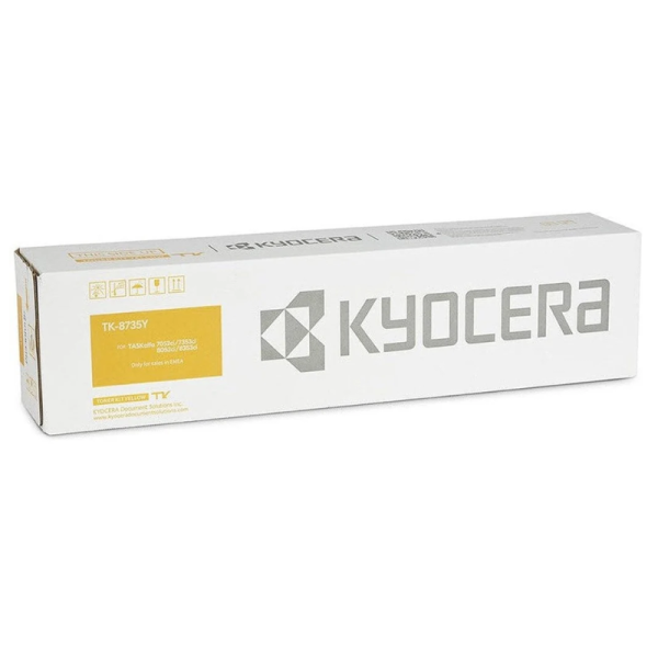 Kyocera TK-8735Y Yellow Toner Cartridge