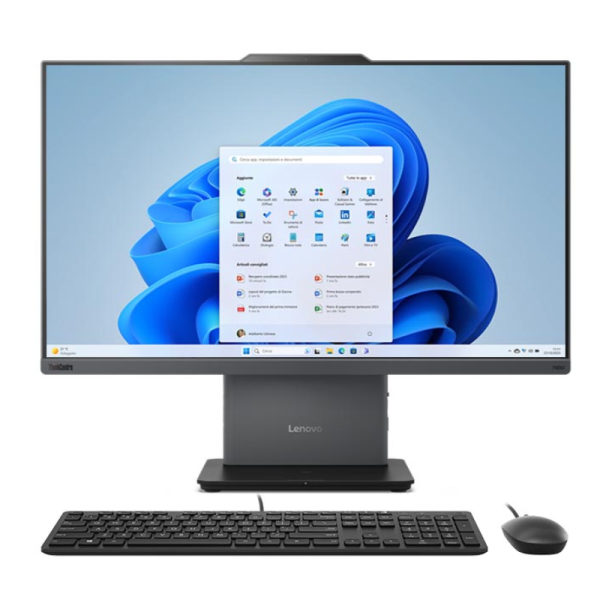 Lenovo Neo 50a All-in-One Intel i5 12th Gen, 8GB RAM, 512GB SSD, 24 FHD Display
